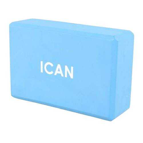 Блок для йоги ICAN IFA-101, EVA, 22,5x15x7,6 см,синий в Спортмастер
