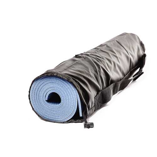 Чехол для йога-коврика RamaYoga Симпл без кармана 667675 80 см черный в Спортмастер