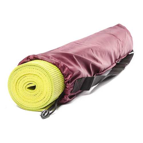 Чехол для йога-коврика RamaYoga Симпл с карманом 508106 60 см красный в Спортмастер
