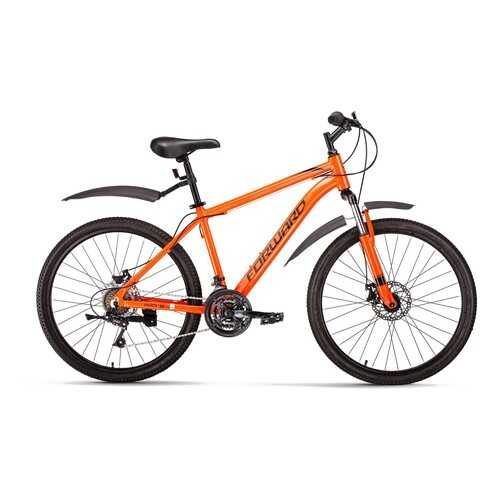 Горный велосипед Forward Hardi 26 2.0 Disc (2020) размер рамы 17 Оранжевый в Спортмастер