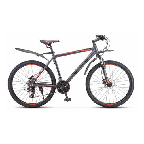 Горный велосипед Stels Navigator 620 D V010 (2020) размер рамы 14 Серый в Спортмастер