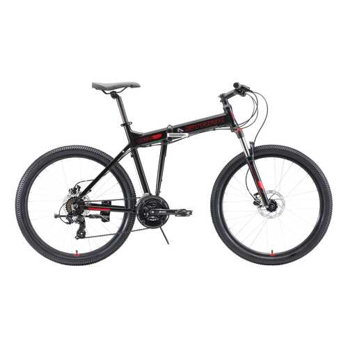 STARK Велосипед Stark Cobra 26.2 HD (2020) чёрный/красный 18 в Спортмастер