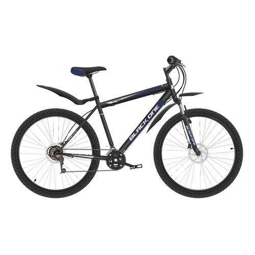Велосипед Black One Onix 27.5 D чёрный/синий/серый 2019-2020 16 (H000016571) в Спортмастер