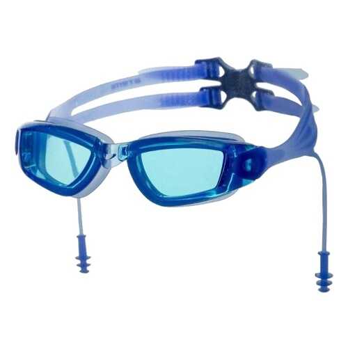 Очки для плавания Atemi, силикон, с берушами (син), N9701 в Спортмастер
