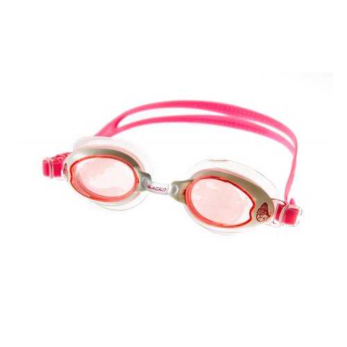 Очки для плавания Saeko Dinosaur Kid розовые в Спортмастер