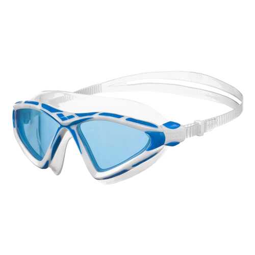 Очки-полумаска для плавания Arena X-Sight 2 белые/прозрачные/голубые (71) в Спортмастер