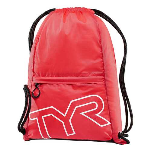 Рюкзак-мешок TYR Drawstring Backpack 13 л красный (610) в Спортмастер