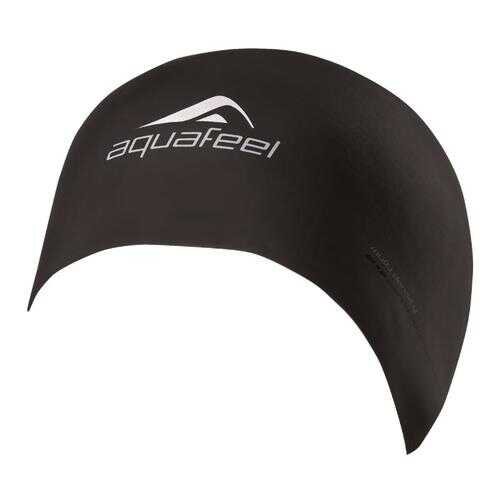 Шапочка для плавания Fashy Aquafeel Silicone Swim Cap 3046 черная (20) в Спортмастер