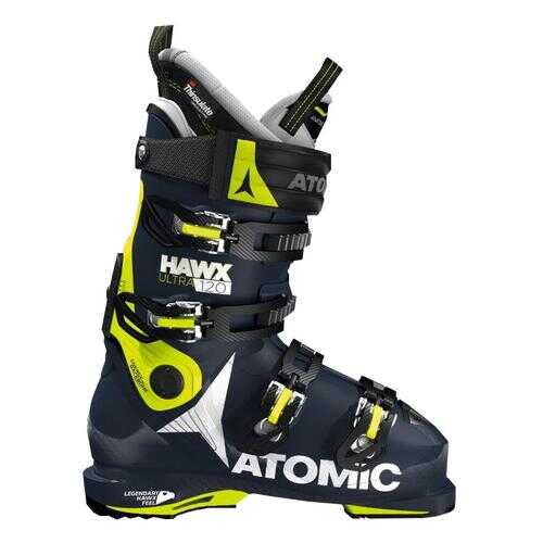 Горнолыжные ботинки Atomic Hawx Ultra 120 2019, black/lime, 27.5 в Спортмастер
