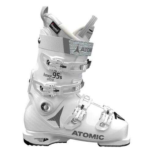 Горнолыжные ботинки Atomic Hawx Ultra 95 S W 2020, white/silver, 26.5 в Спортмастер