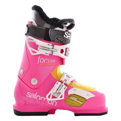 Горнолыжные ботинки Salomon Focus 2014, pink/pink, 23.5 в Спортмастер
