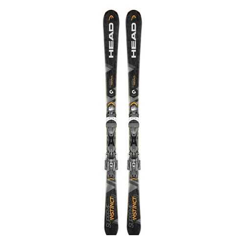 Горные лыжи Head Supreme Instinct Ti AB Black/Neon Orange + PR 11 2018, 170 см в Спортмастер
