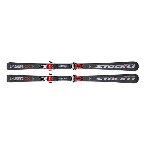 Горные лыжи Stockli Laser CX + MC 12 Red/Black 2019, 177 см в Спортмастер